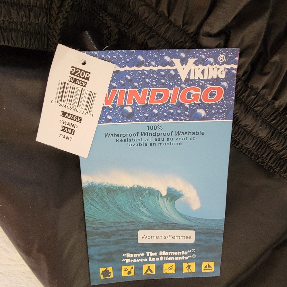 Viking Windigo Waterproof Wind breaker Pants size Large - Picture 5 of 8